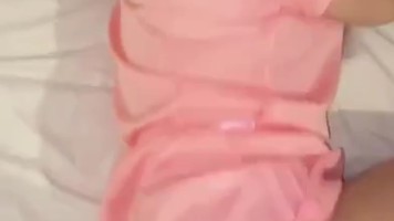 Bokep Ngentot Main Ala BDSM Cacul Pink Tiduran Pasrah di Entot