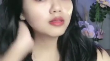 Shadira Tobrut Cantik Nakal Full Face Lingerie Hitam Viral