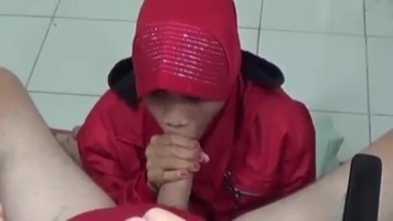 Bokep Jilbab Jilbab Merah Doyan Nyepong Batang Bule